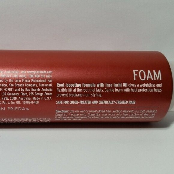 5 John Frieda Full Repair Protecting RootLift Foam - Picture 8 of 11